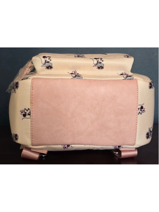Loungefly Disney Minnie Mouse Cloth Backpack and Wallet